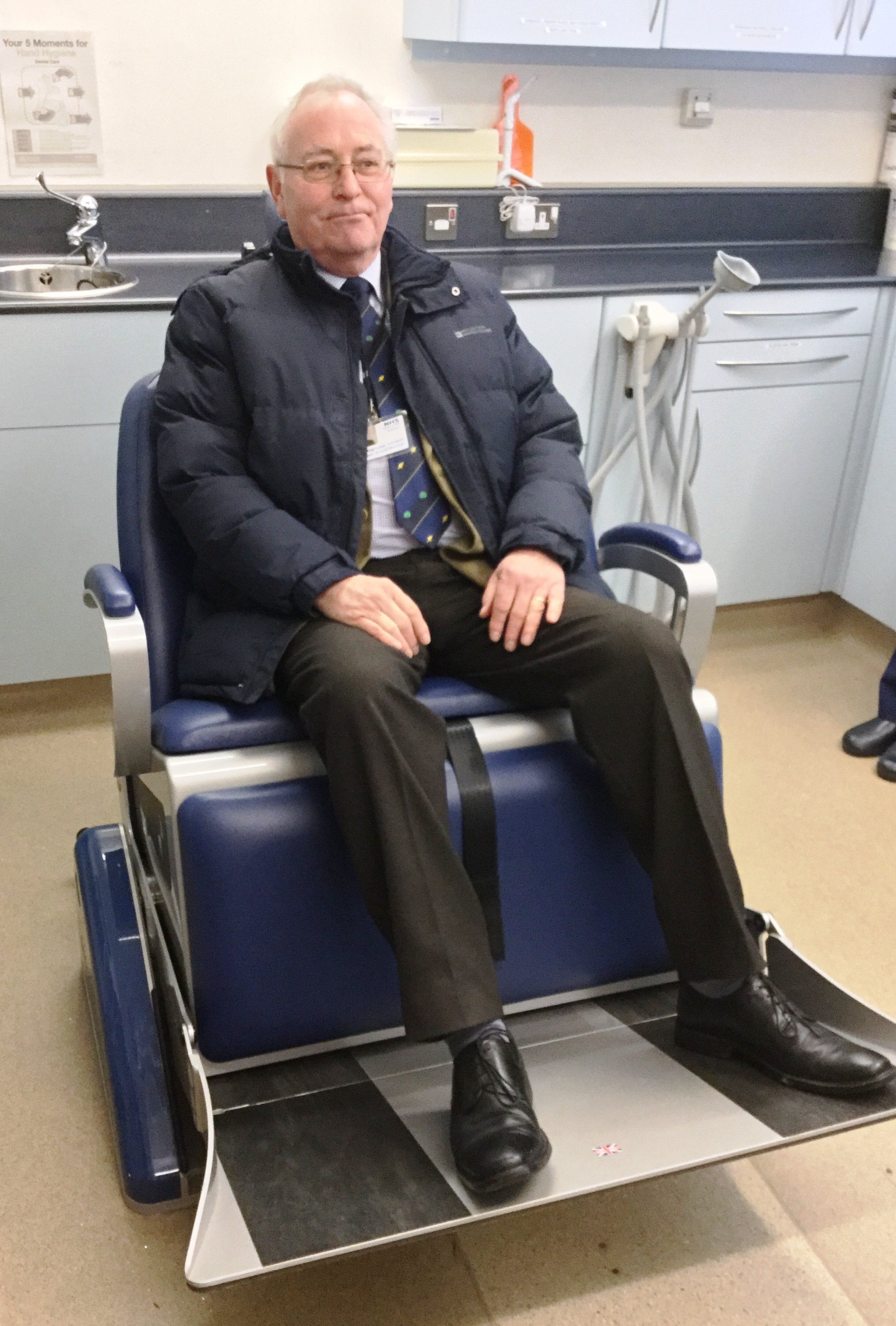 New Wheelchair Tipper for NHS Orkney's Public Dental Service NHS Orkney